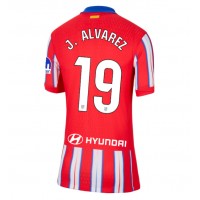 Maglia Calcio Atletico Madrid Julian Alvarez #19 Prima Divisa Donna 2024-25 Manica Corta